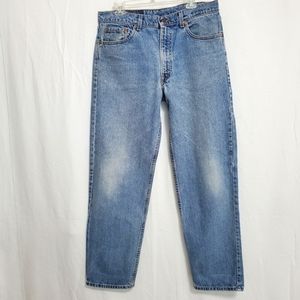 Vintage Levi's 550 Relaxed Fit Taper Leg Jeans USA Made 36 Waist